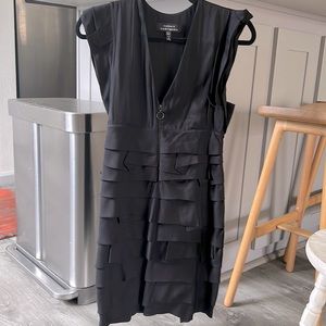 Robert Rodriguez black cocktail dress sz 0